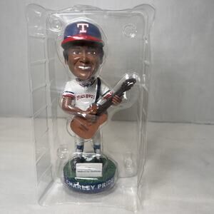 Texas Rangers Charley Pride Commemorative 7" Bobble Head 2020 Figure SGA Guitar